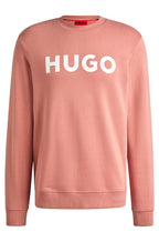 Sudadera regular fit de felpa de algodón con logo estampado
