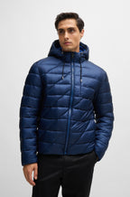 Chaqueta repelente al agua con monograma Double B