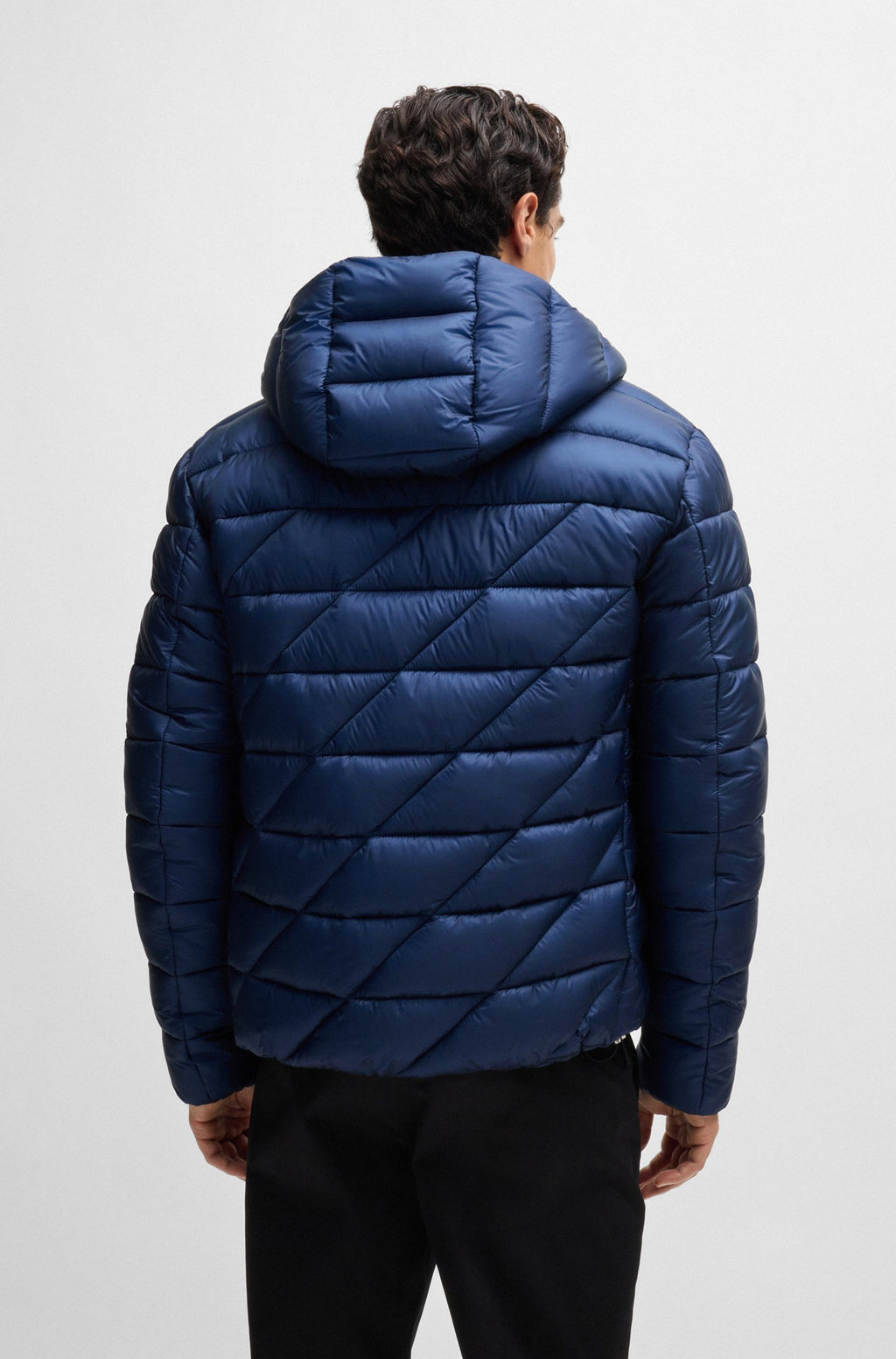 Chaqueta repelente al agua con monograma Double B