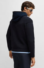 Chaqueta de punto con parte delantera acolchada