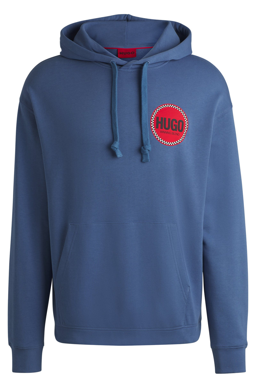 Sudadera con capucha relaxed fit en felpa de algodón con logos estampados