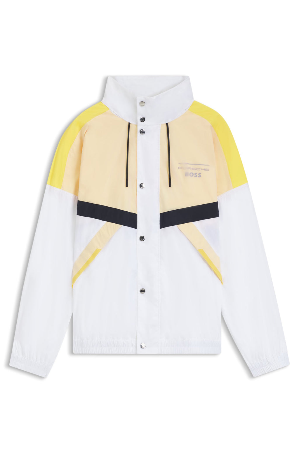 Chaqueta Porsche x BOSS repelente al agua con bloques de color