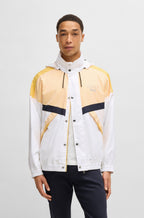 Chaqueta Porsche x BOSS repelente al agua con bloques de color