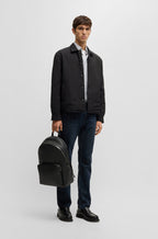 Sobrecamisa relaxed fit con relleno ligero