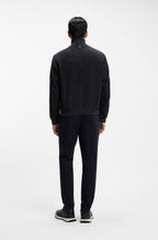 Chaqueta regular fit de ante