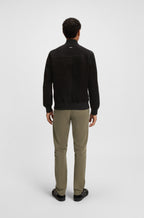 Chaqueta regular fit de ante