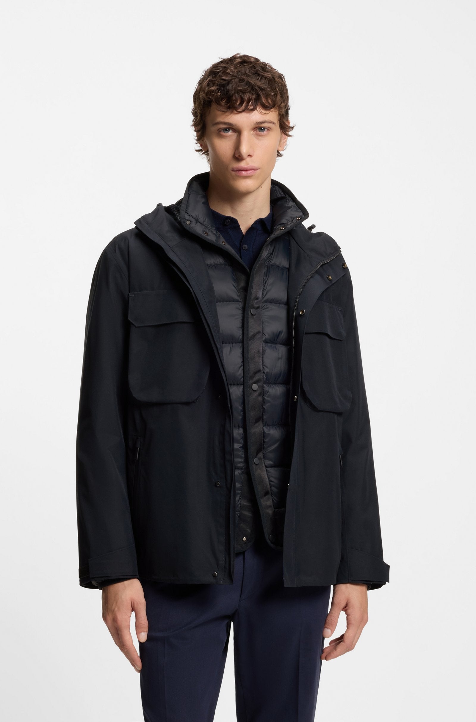 Chaqueta impermeable de GORE-TEX® con relleno interior extraíble