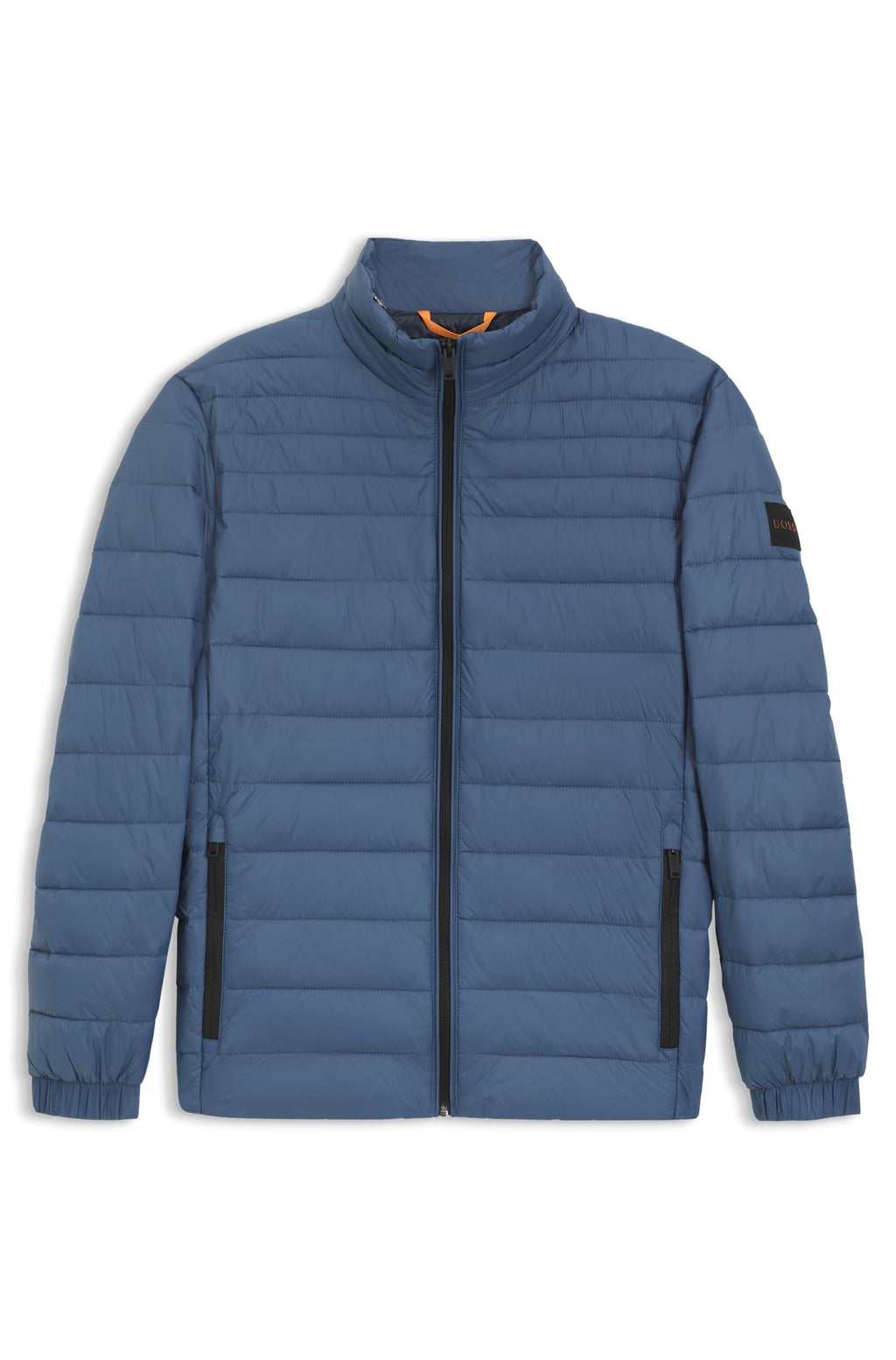 Cazadora slim fit plegable repelente al agua con guateado mixto