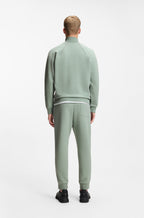 Sudadera de algodón con ribetes en contraste