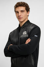 Chaqueta bomber BOSS x DALLAS COWBOYS con gráfico de casco