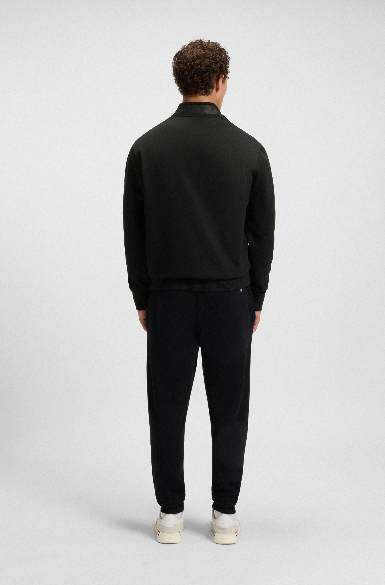 Chaqueta bomber BOSS x DALLAS COWBOYS con gráfico de casco